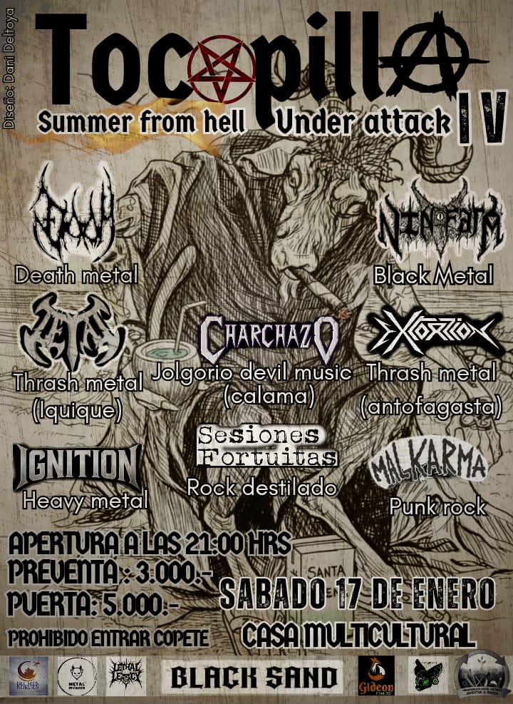 Flyer para TOCOPILLA